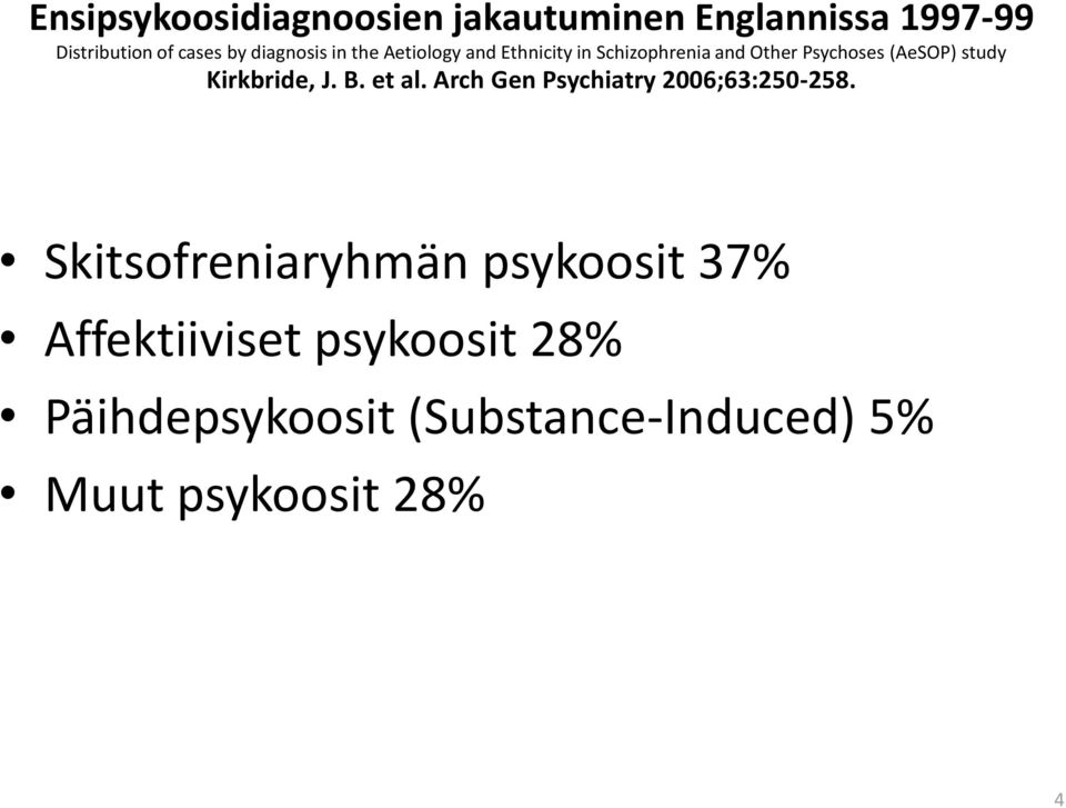 study Kirkbride, J. B. et al. Arch Gen Psychiatry 2006;63:250-258.