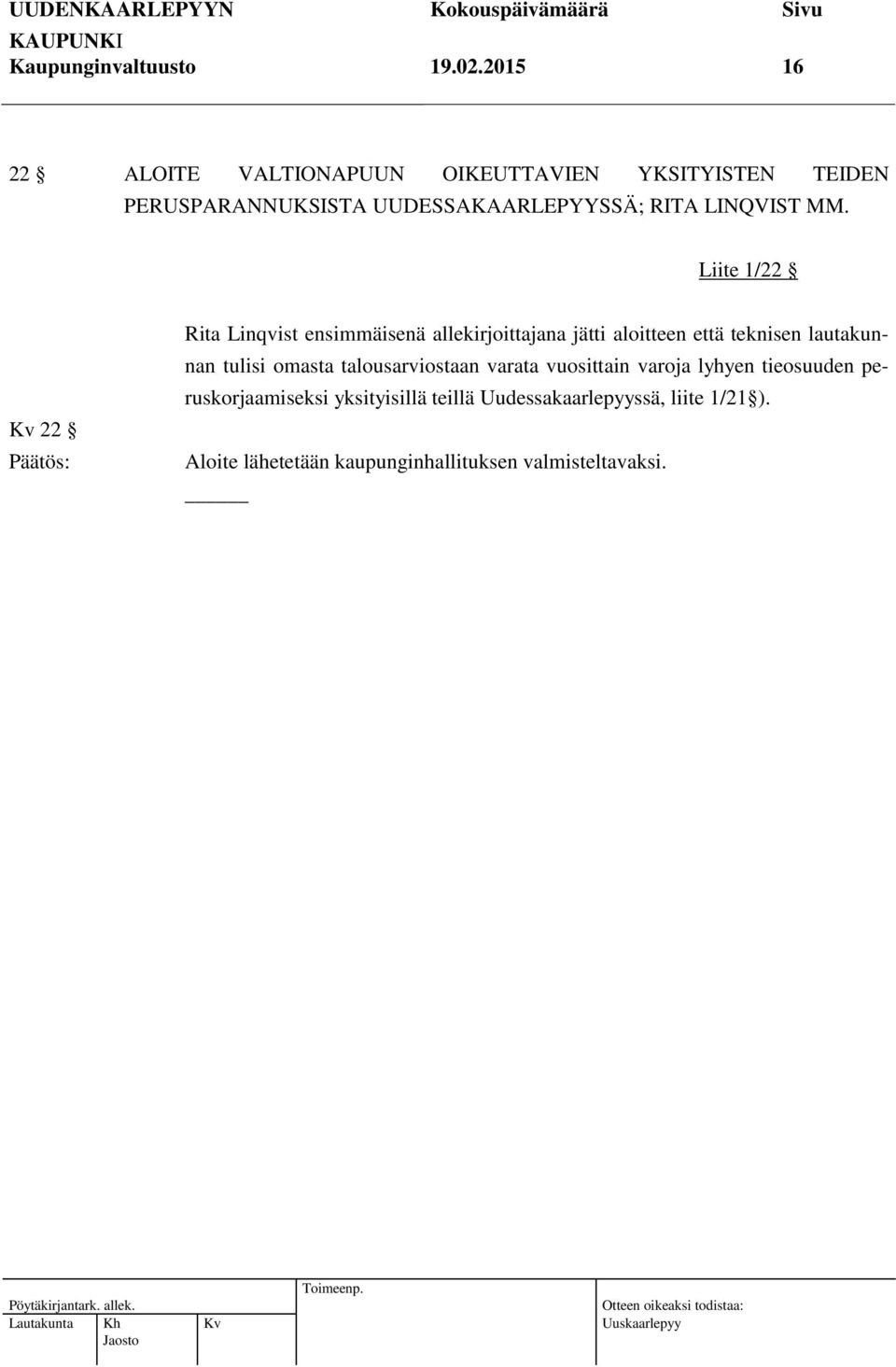 LINQVIST MM.
