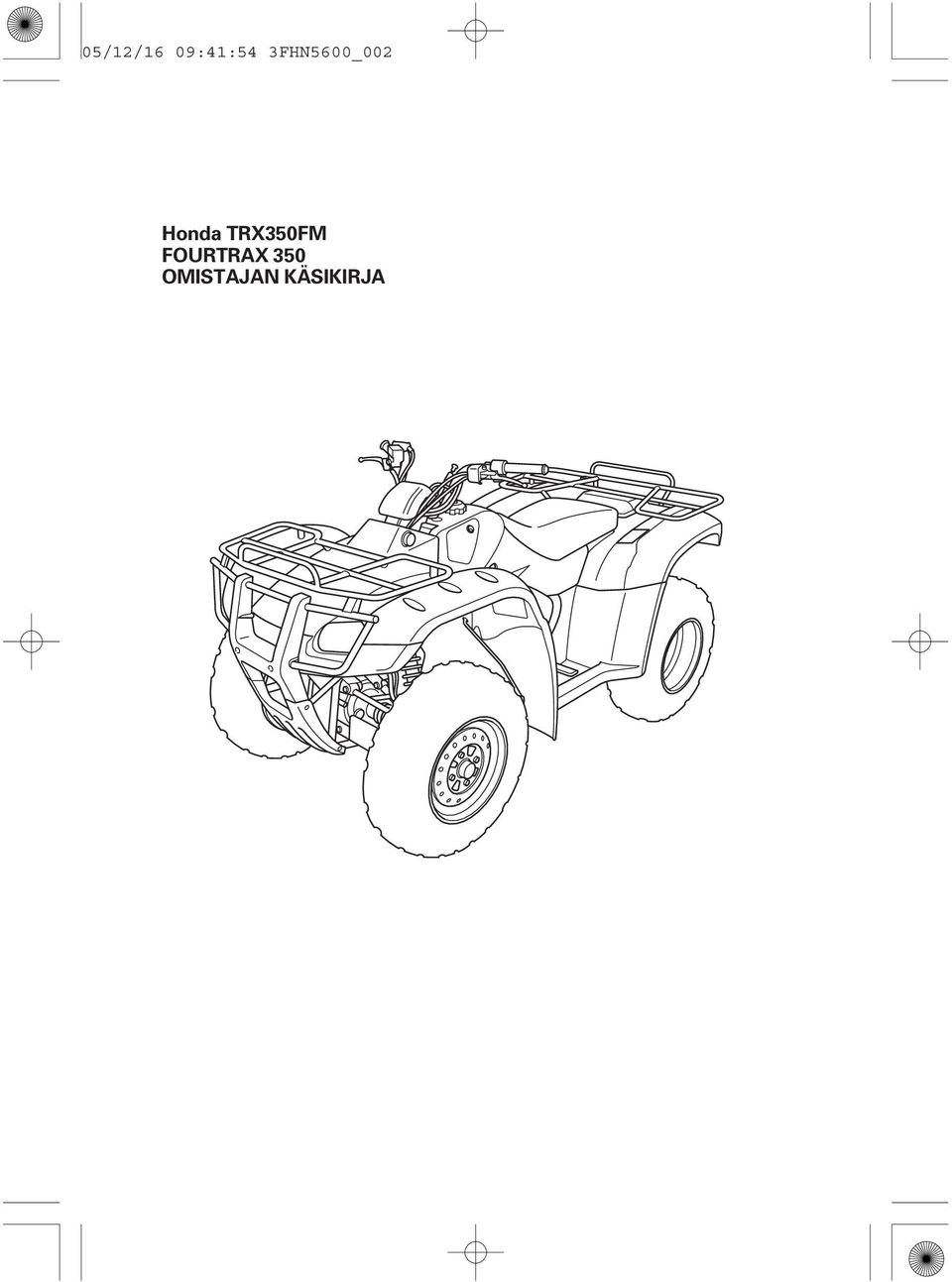 TRX350FM FOURTRAX