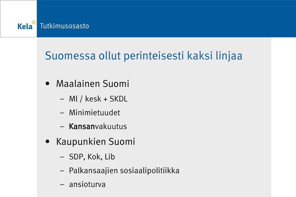 Minimietuudet Kansanvakuutus Kaupunkien