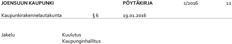 Kaupunkirakennelautakunta 6