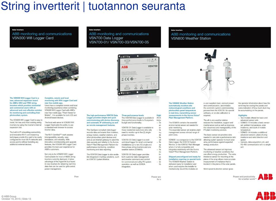 tuotannon