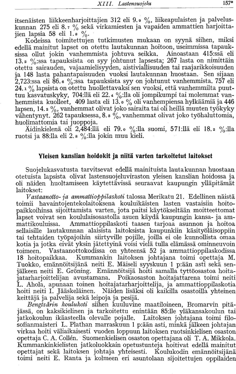 Ainoastaan 415:ssä eli 13.