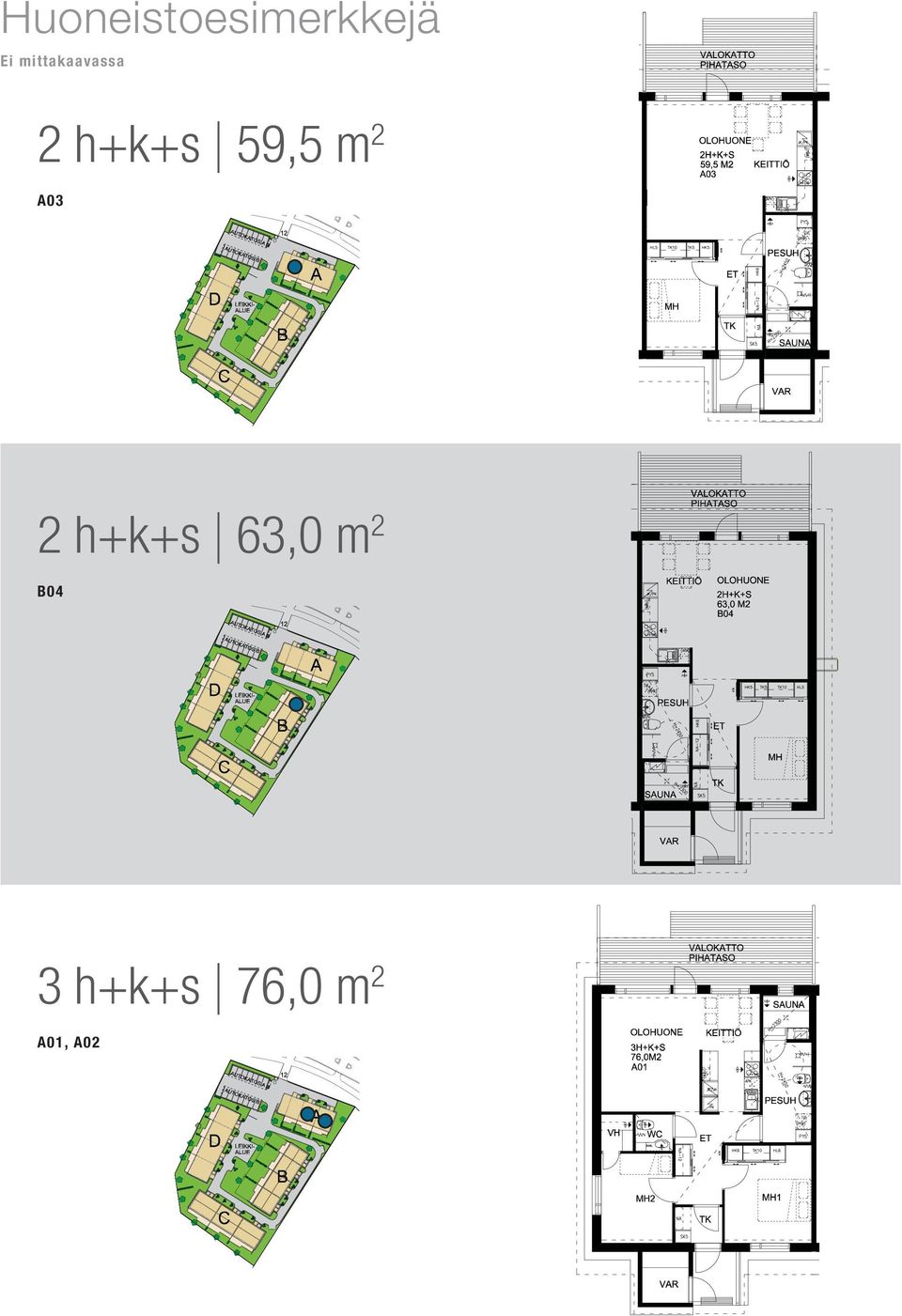 m 2 A03 2 h+k+s 63,0 m 2