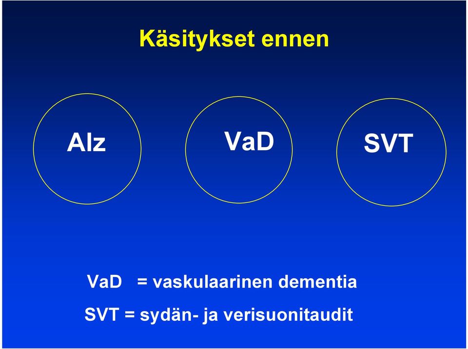 vaskulaarinen dementia