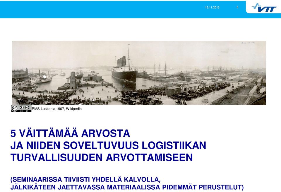 ARVOTTAMISEEN (SEMINAARISSA TIIVIISTI YHDELLÄ