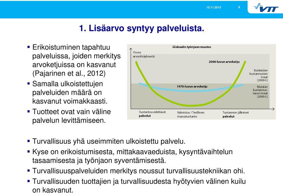 Turvallisuus yhä useimmiten ulkoistettu palvelu.