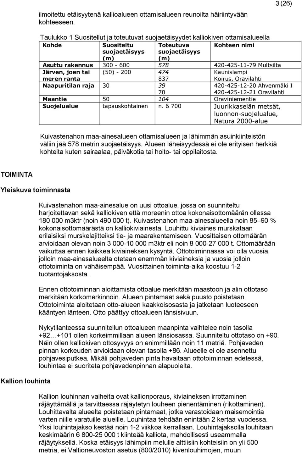 420-425-11-79 Multsilta Järven, joen tai meren ranta (50) - 200 474 837 Kaunislampi Koirus, Oravilahti Naapuritilan raja 30 39 70 420-425-12-20 Ahvenmäki I 420-425-12-21 Oravilahti Maantie 50 104