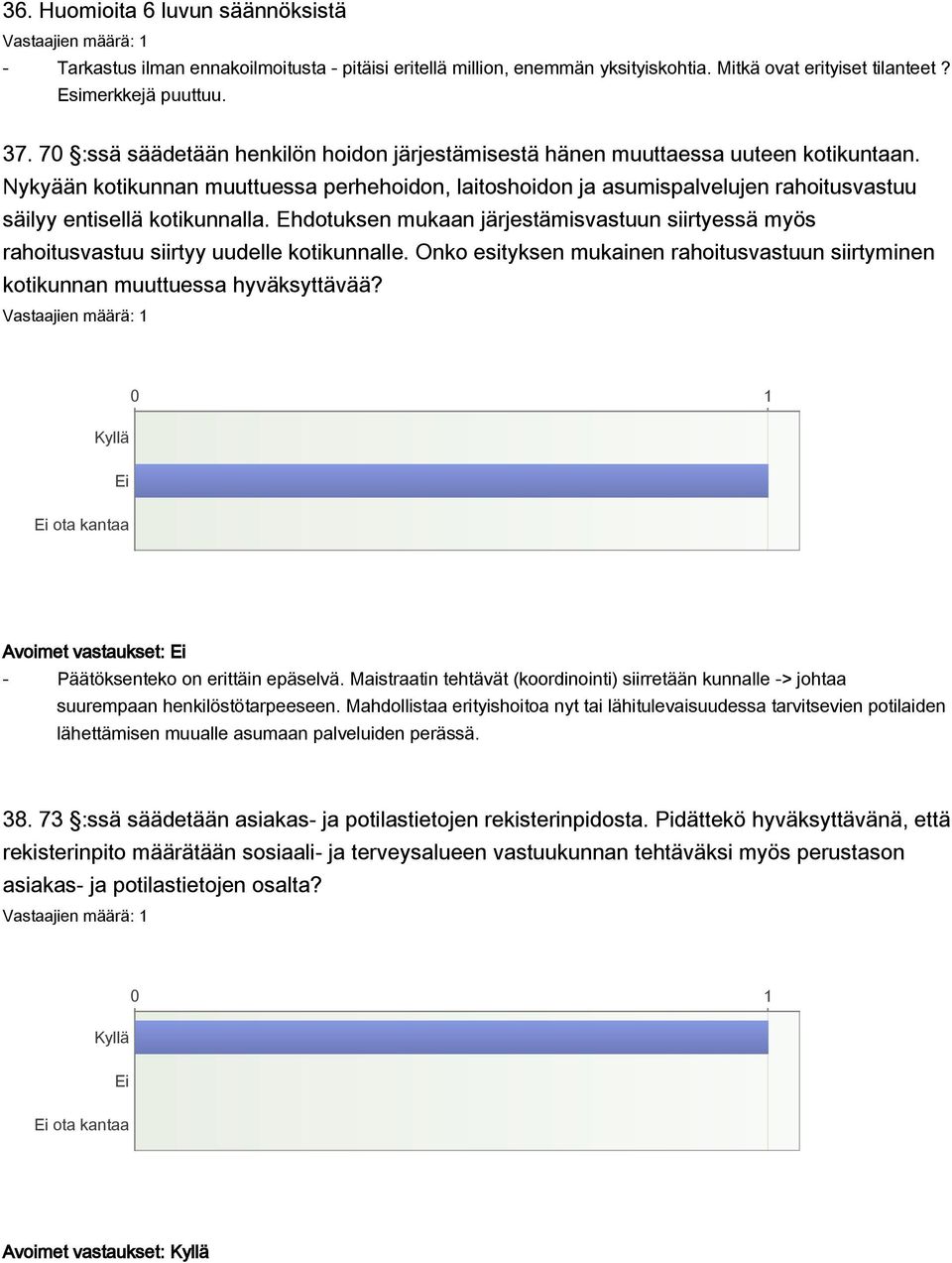 Nykyään kotikunnan muuttuessa perhehoidon, laitoshoidon ja asumispalvelujen rahoitusvastuu säilyy entisellä kotikunnalla.