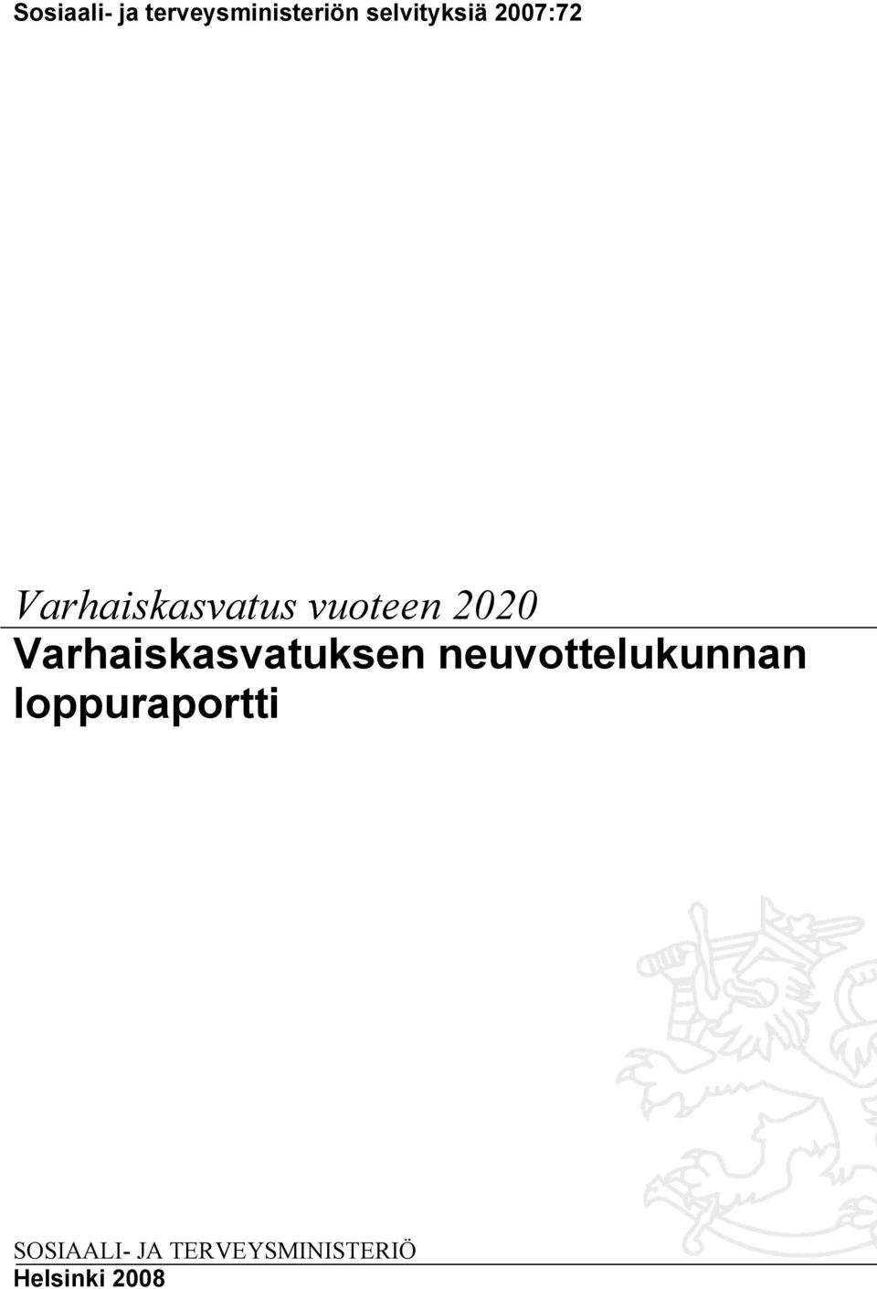 Varhaiskasvatuksen neuvottelukunnan