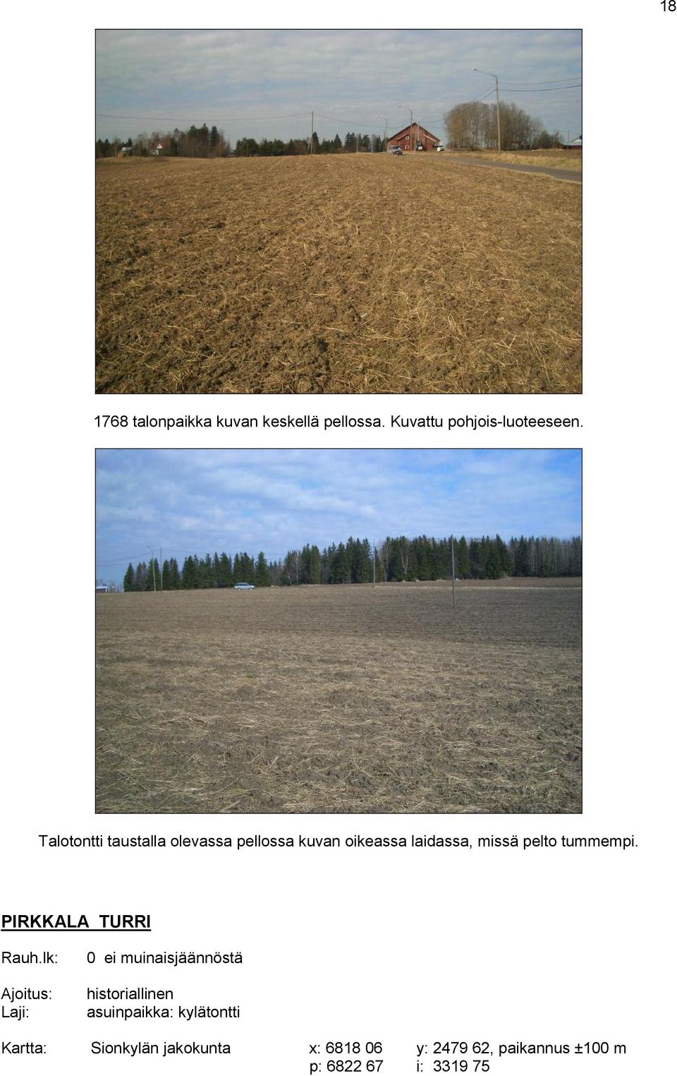 PIRKKALA TURRI Rauh.