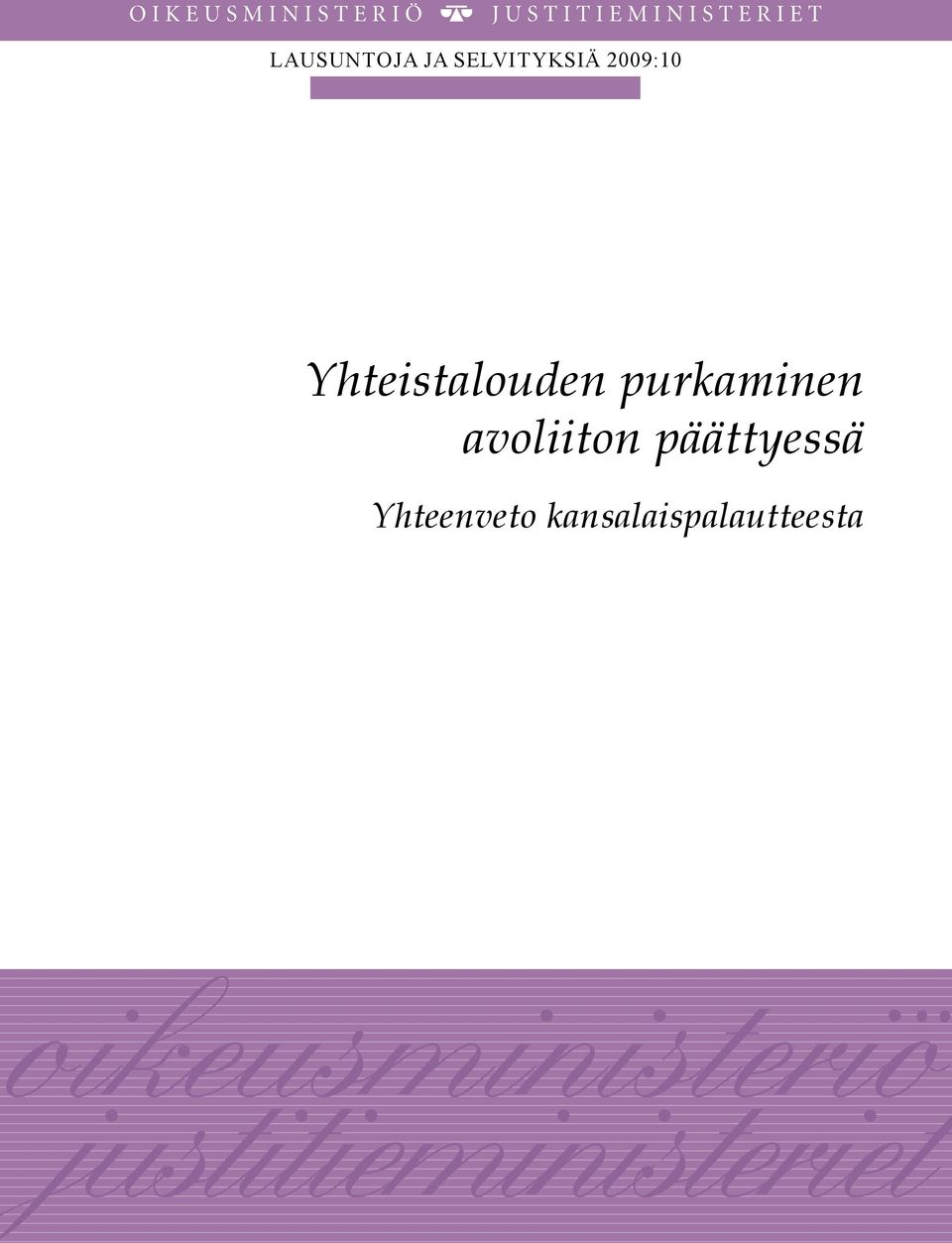 purkaminen avoliiton