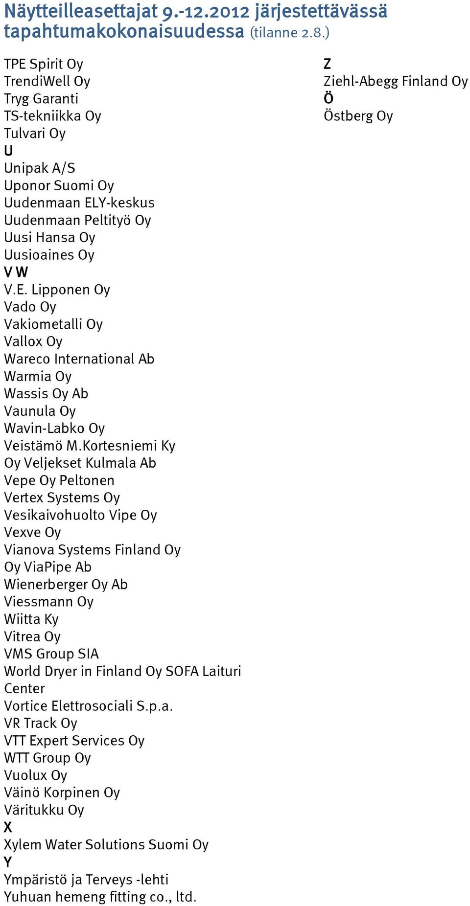 VMS Group SIA World Dryer in Finlan