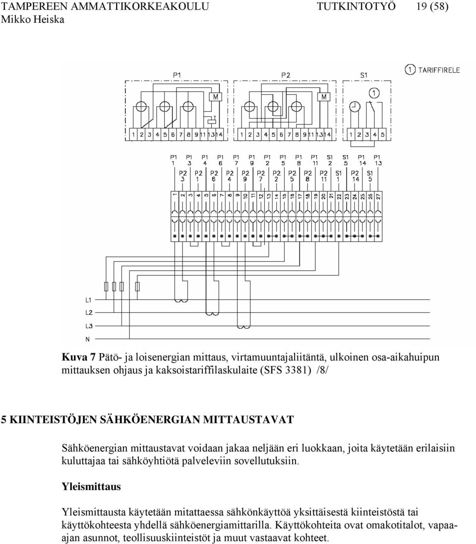käytetään erilaisiin kuluttajaa tai sähköyhtiötä palveleviin sovellutuksiin.