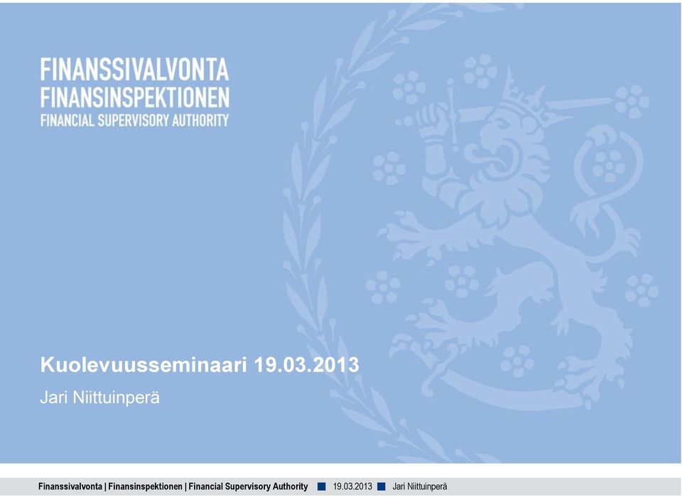 Finanssivalvonta