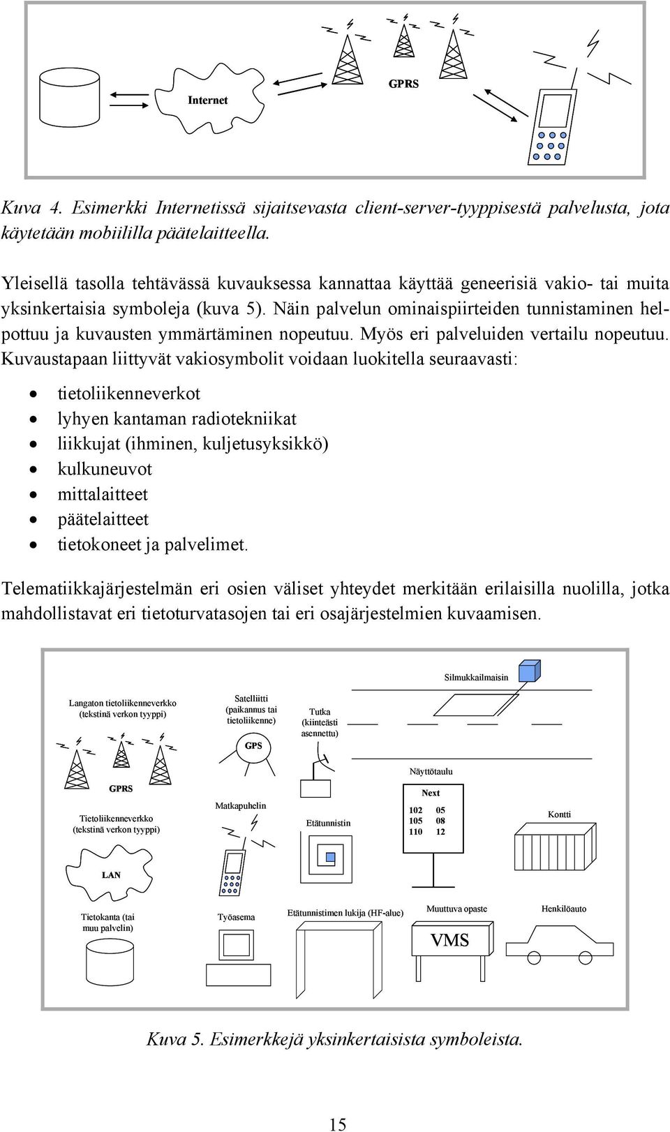 Näin palvelun ominaispiirteiden tunnistaminen helpottuu ja kuvausten ymmärtäminen nopeutuu. Myös eri palveluiden vertailu nopeutuu.