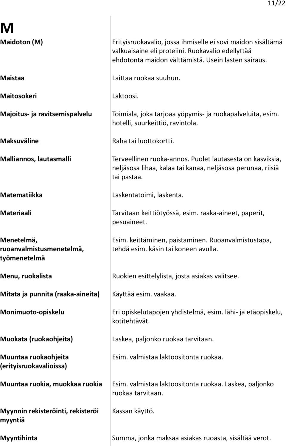 Myyntihinta Erityisruokavalio, jossa ihmiselle ei sovi maidon sisältämä valkuaisaine eli proteiini. Ruokavalio edellyttää ehdotonta maidon välttämistä. Usein lasten sairaus. Laittaa ruokaa suuhun.