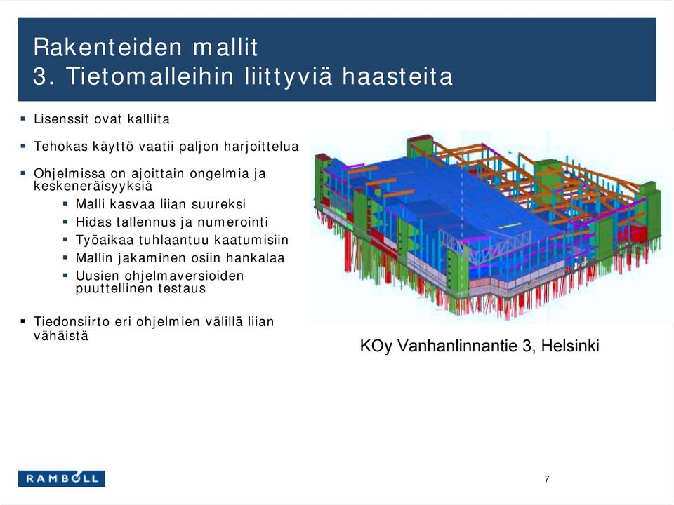 Malli kasvaa liian suureksi! Hidas tallennus ja numerointi! Työaikaa tuhlaantuu kaatumisiin!