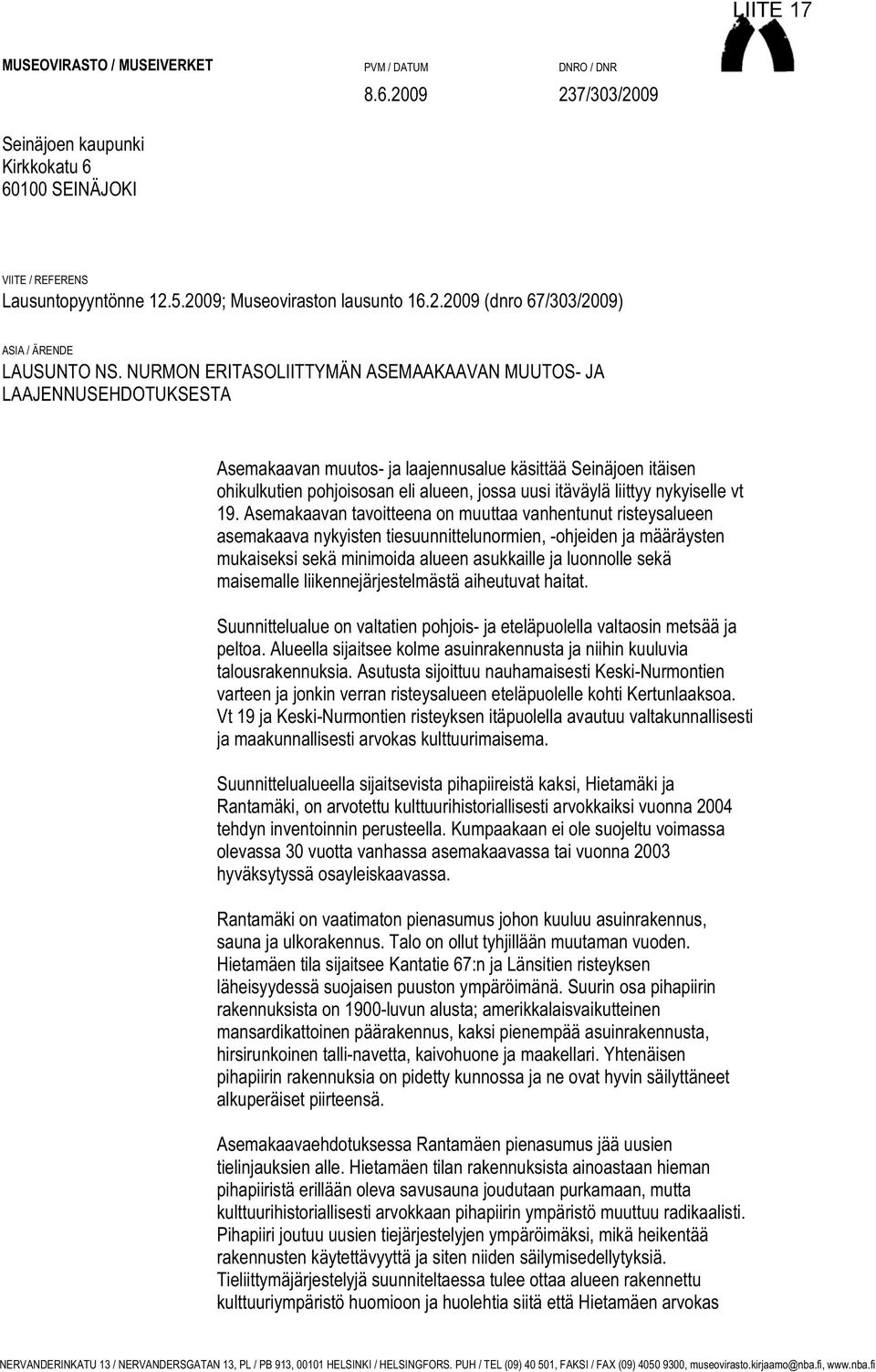 nykyiselle vt 19.