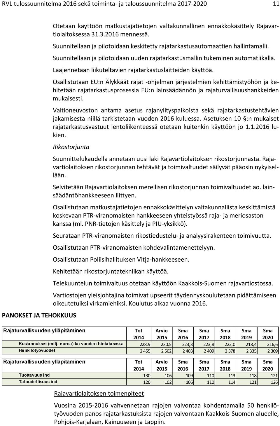 Laajennetaan liikuteltavien rajatarkastuslaitteiden käyttöä.