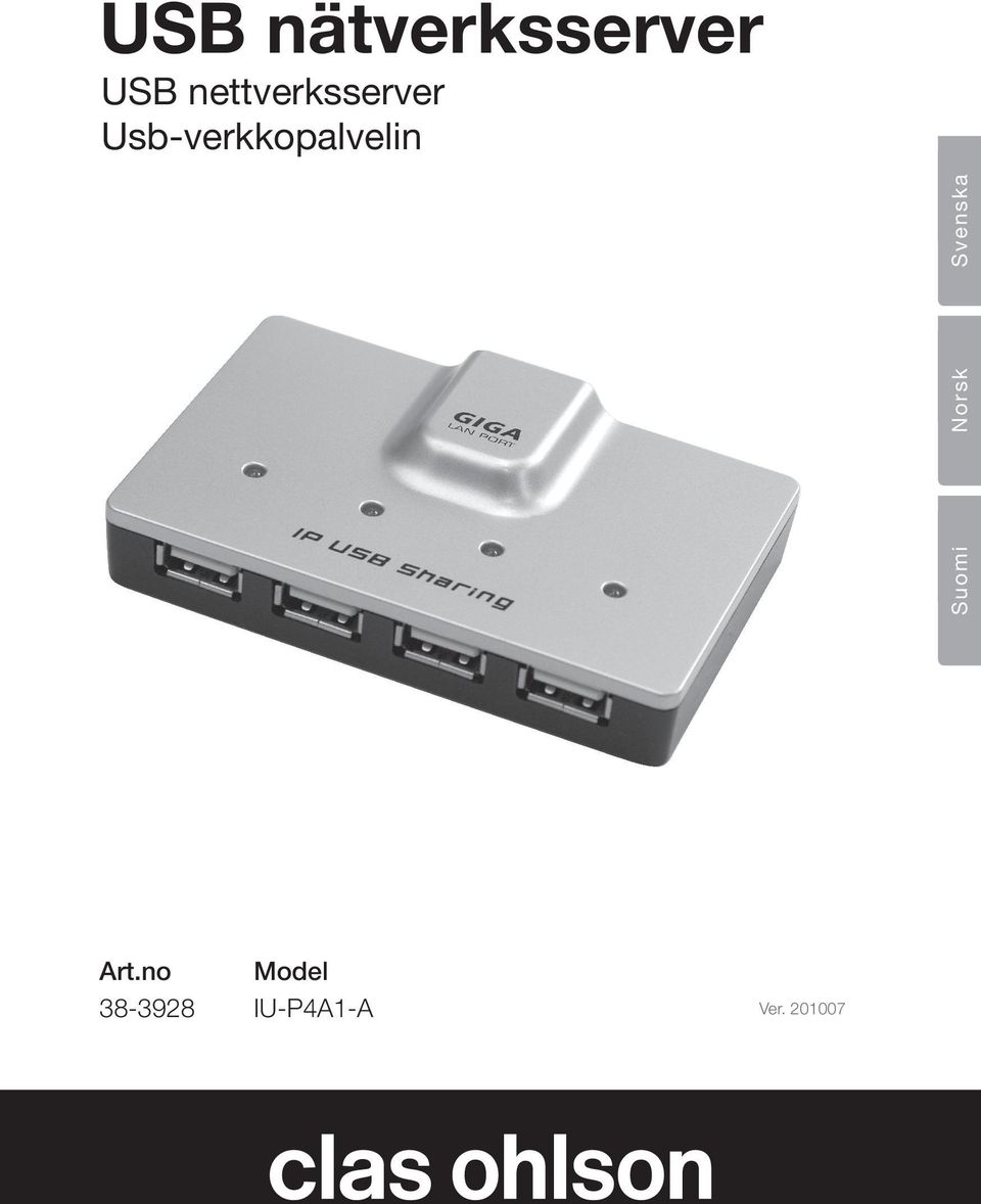 Usb-verkkopalvelin Suomi