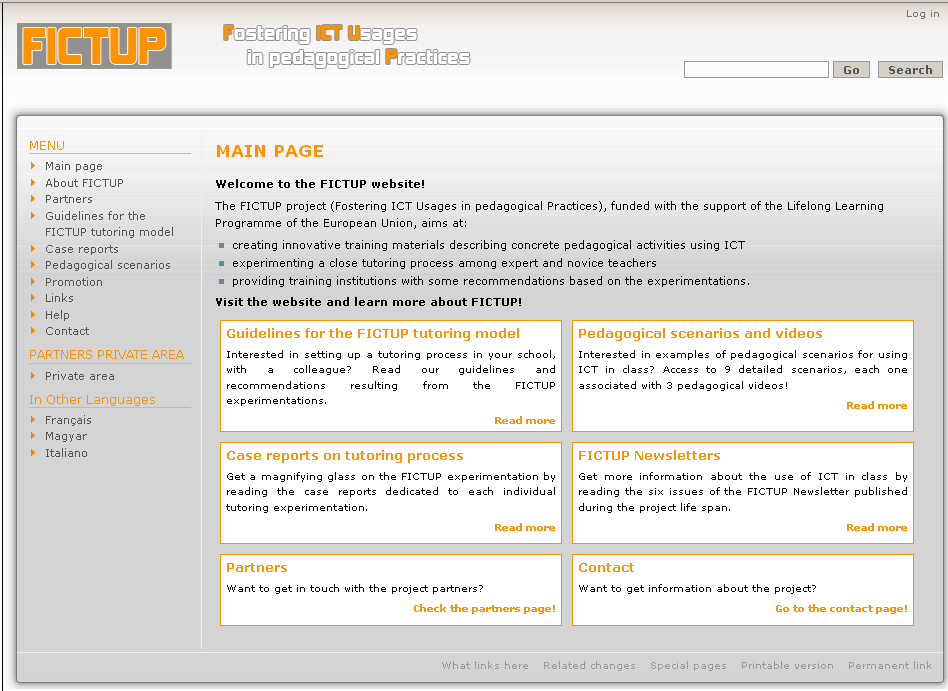 Digi-Tutorit -toimintamallin tausta http://fictup.inpl-nancy.