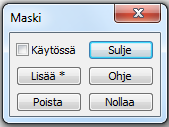 4.2 Ryhmä Ryhmä on toiminto, johon voi kerätä haluamansa pisteet eri hakutapoja käyttäen. Ryhmään kerätyille pisteille voi suorittaa erilaisia toimintoja ohjelman avulla.