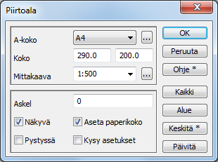 7 Tulostus Kuva voidaan tulostaa kaikille tulostimille halutussa mittakaavassa ja paperikoossa sekä erilaisina tekstilistauksina.
