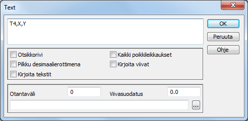 9.3 Uuden formaatinmuuntimen määrittely Kun lisätään uusi muunnin, riittää yleensä Funktion valinta listalta (esimerkiksi Dwg2) ja kuittaus OK:lla.