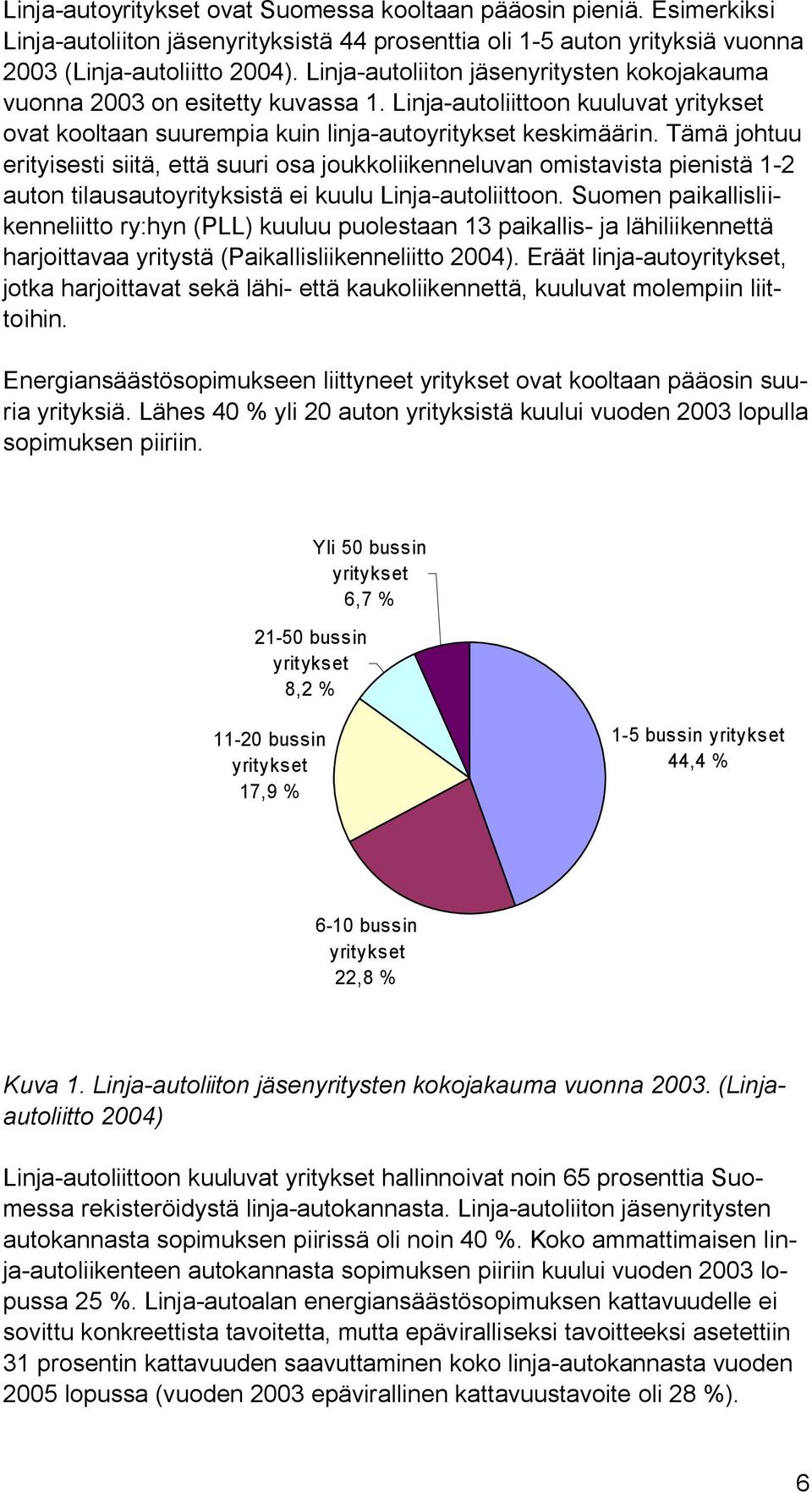 Tämä johtuu erityisesti siitä, että suuri osa joukkoliikenneluvan omistavista pienistä 1-2 auton tilausautoyrityksistä ei kuulu Linja-autoliittoon.