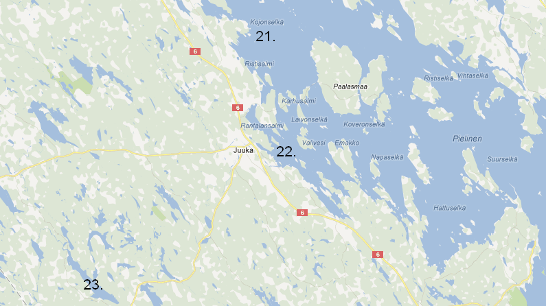 Vesistöihin kuului myös Höytiäisen vesistöosa-alue 04.82, Pielisen vesistöosa-alue 04.41 ja Kajoonjärven vesistöalue 04.