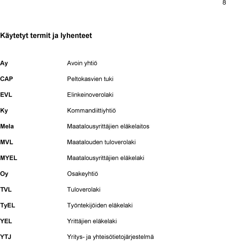 Maatalousyrittäjien eläkelaitos Maatalouden tuloverolaki Maatalousyrittäjien