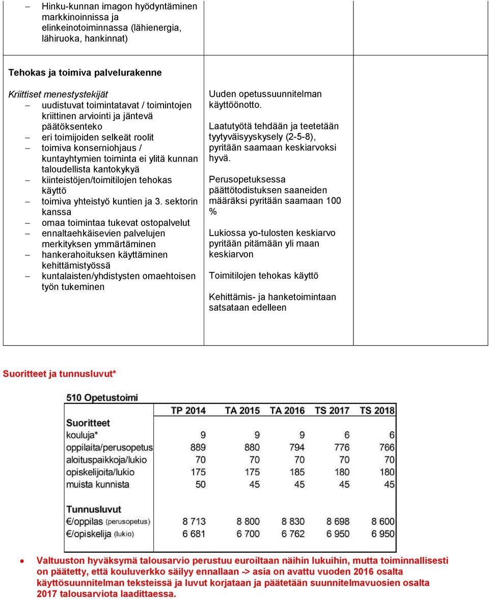 toimiva yhteistyö kuntien ja 3.