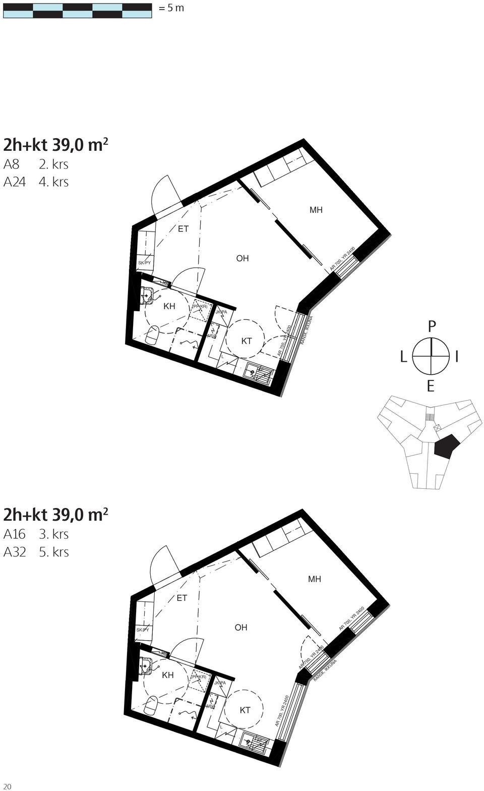 krs AR 70 2h+kt 39,0