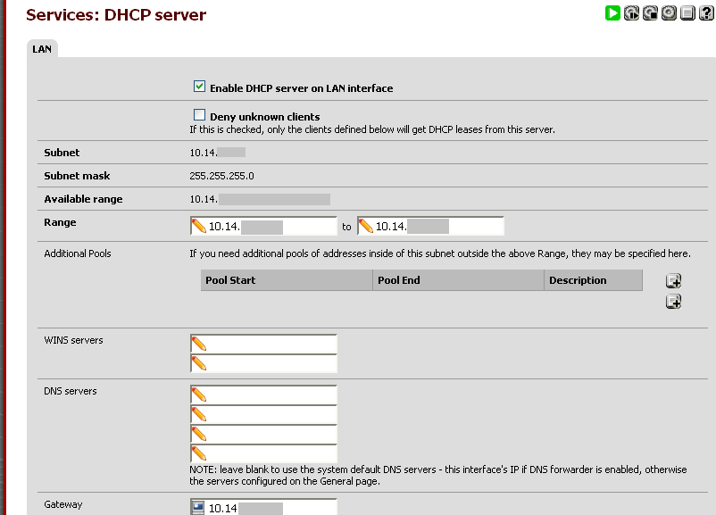 DHCP-palvelu tarjoaa etäpäässä mahdollisuutta kytkemään tietokoneen tukiaseman verkkoon ja sitä voidaan käyttää konfigurointiin.