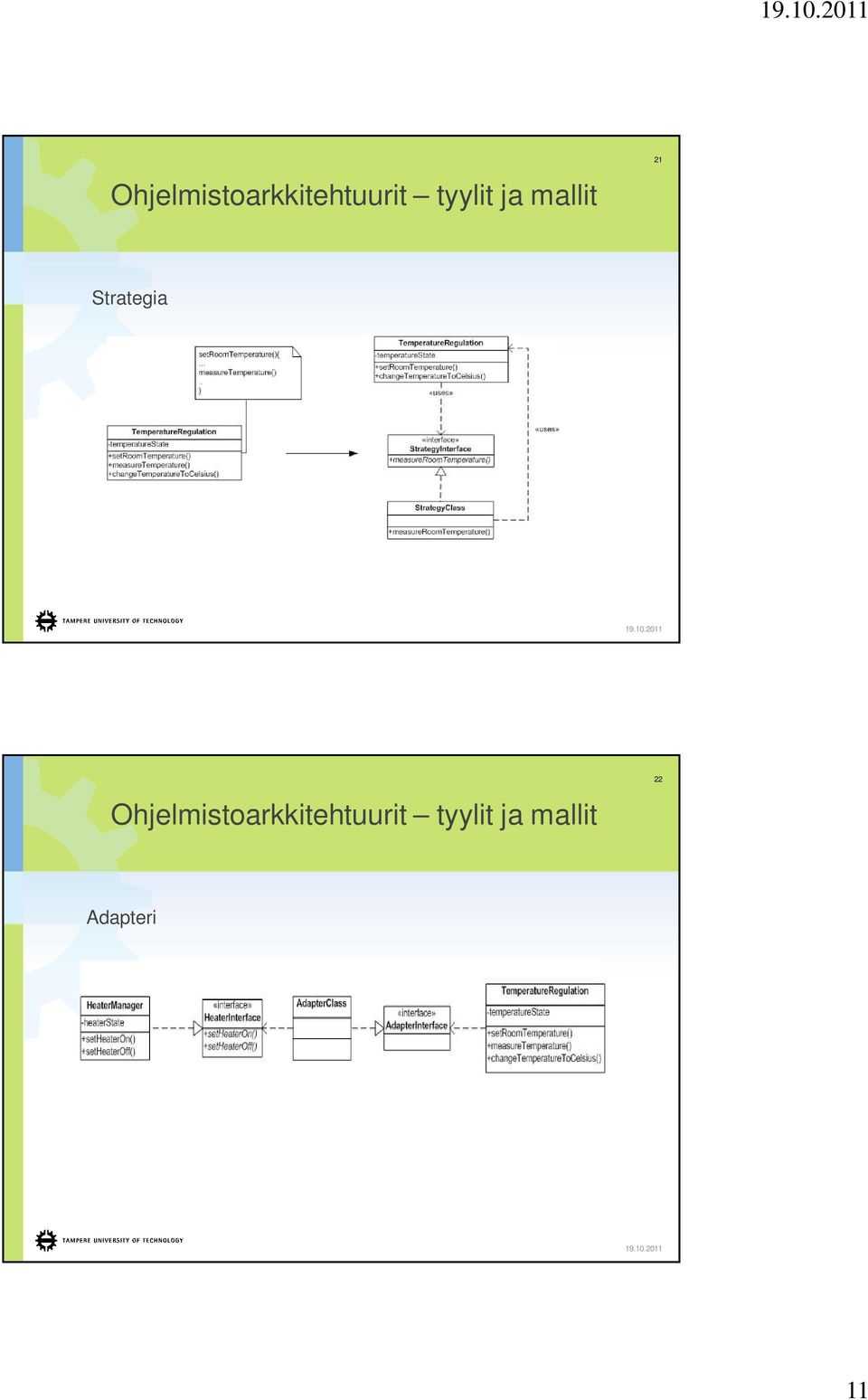 Strategia  tyylit ja mallit