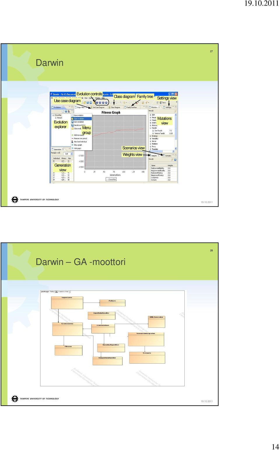 explorer Menu group Mutations view Scenarios view