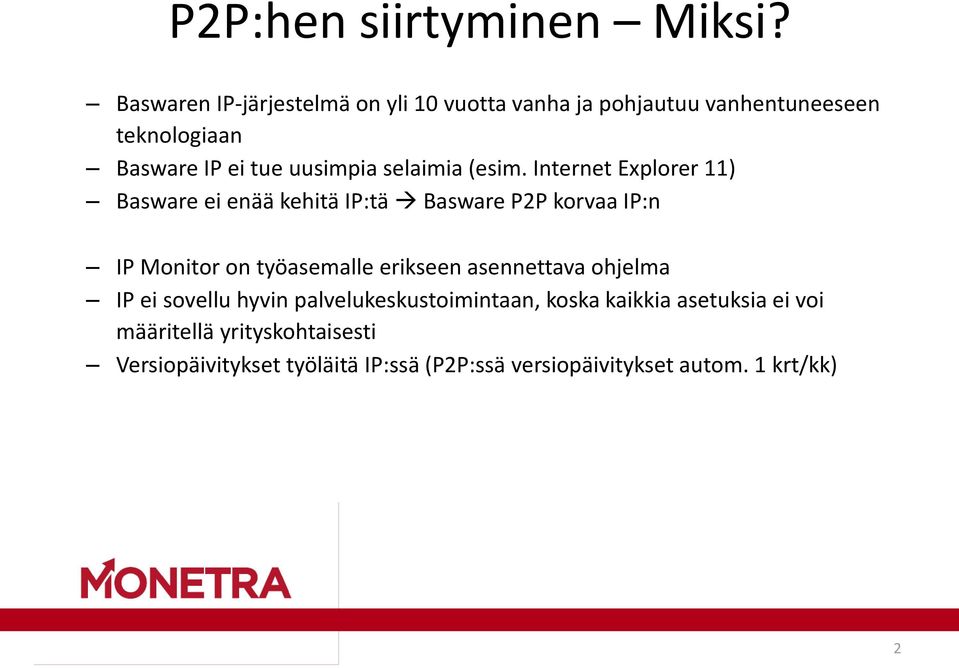 selaimia (esim.