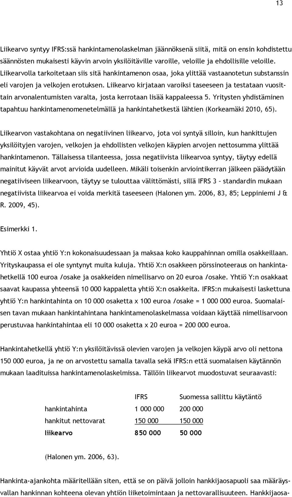 Liikearvo kirjataan varoiksi taseeseen ja testataan vuosittain arvonalentumisten varalta, josta kerrotaan lisää kappaleessa 5.