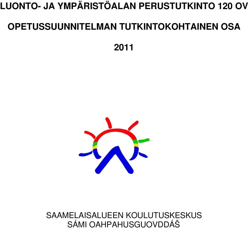 OPETUSSUUNNITELMAN