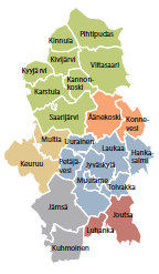 Muuttotappioalueilla myös luonnollinen väestönmuutos on negatiivinen Väestönmuutos Keski-Suomen seutukunnissa v.