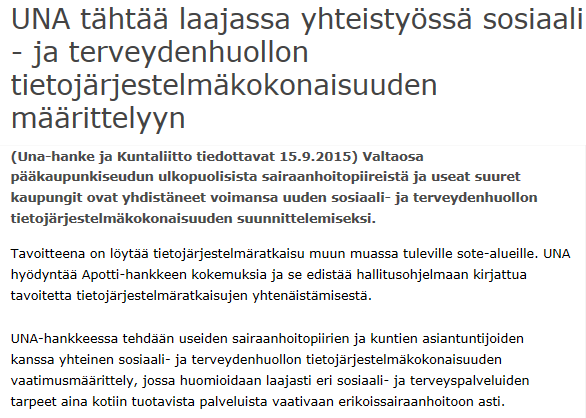 Toiminnan tähänastiset tulokset ja kokemukset yhteisen valmistelun ja päätöksenteon mallin luominen ja käyttöönotto» yhteisten