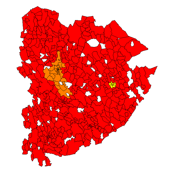 Spatiaalinen klusterointi (spdep) (Spatial 'K'luster Analysis by Tree Edge Removal) Lokaali ryhmittelymenetelmä, joka huomioi havaintoyksikön sijainnin.