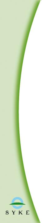 Luontotyyppiyhdistelmien lukumäärä (kpl) Uhanalaiset suoluontotyypit Arvioitiin 70 suoluontotyypin uhanalaisuus Koko maassa puolet arvioiduista suoluontotyypeistä uhanalaisia Suotyypit / tyyppiryhmät