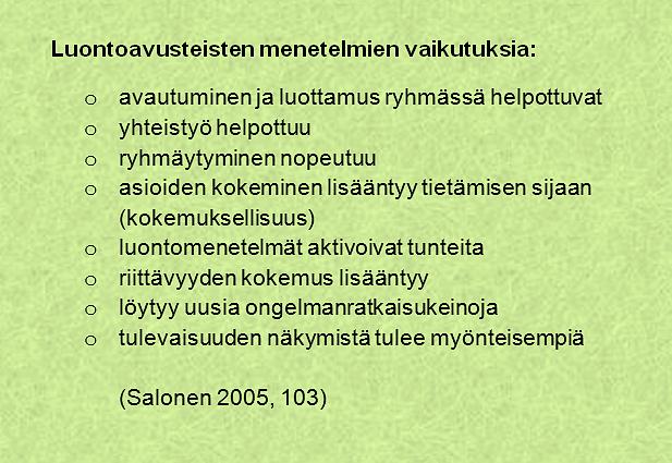 Luontokuvat esimerkiksi sairaaloiden seinillä vaikuttavat fysiologisiin toimintoihin tervehdyttävästi.