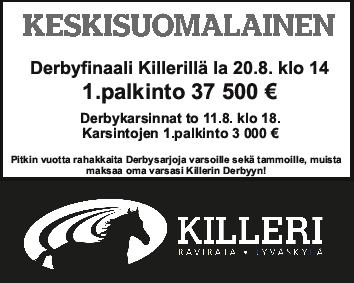 20. Julianna 246001S00141372 synt. 26.05.2014 tamma Liising 1777-94 / Juliet 1620-01 / Romeo Lax 1124-93 Kasv.Soili Kuusela, PAJULAHTI Om. Tuomaala Luisa & Pekka, LAPUA 21.