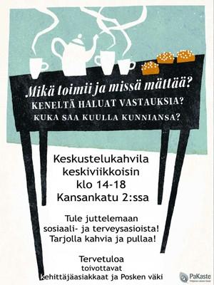 Keskustelukahvila lasten ja perheiden palveluista Parempaa