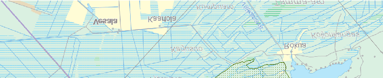 Pohjois-Pohjanmaan maakuntakaavan virkistysalueet 34 Selite Virkistysalue_esitys Virkistysalue (MKK 2005) Rokuan kansallispuisto Natura 2000 Harjujensuojeluohjelma Rantojensuojeluohjelma