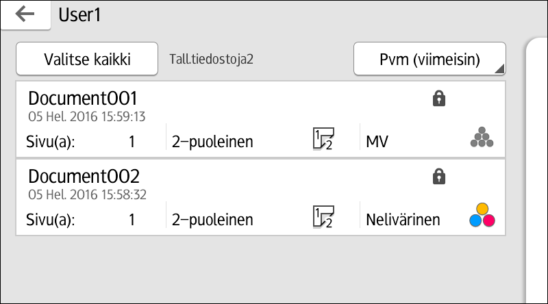 Tulostuksen pikavapautus -toiminnon käyttäminen Tulostuksen pikavapautus -toiminnon käyttäminen Tähän laitteeseen asennetut pikasovellukset mahdollistavat tulostimen tiettyjen toimintojen käytön