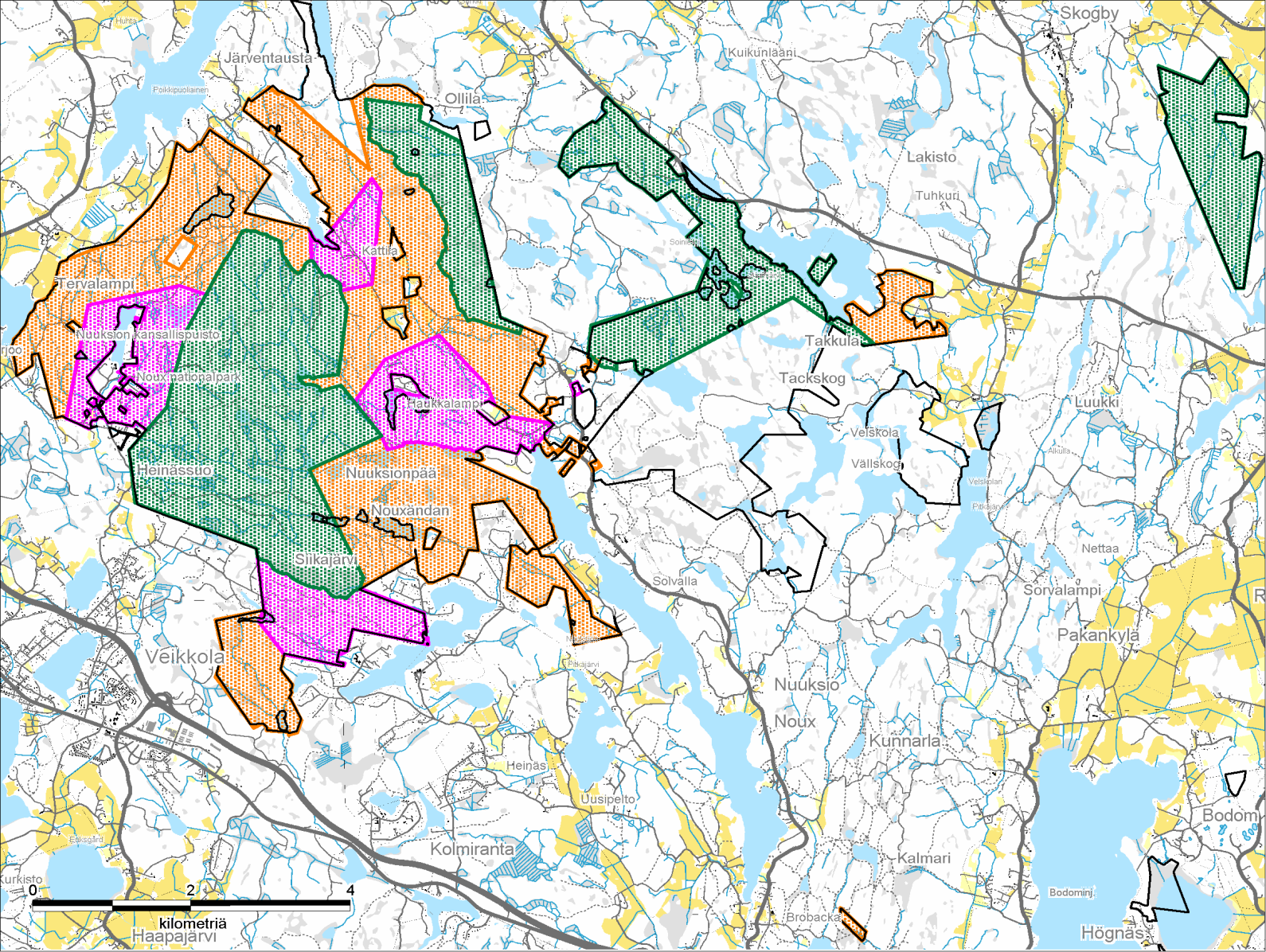 Vyöhykejako (Syrjä- ja